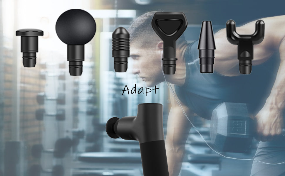 Massage Gun Attachment Heads