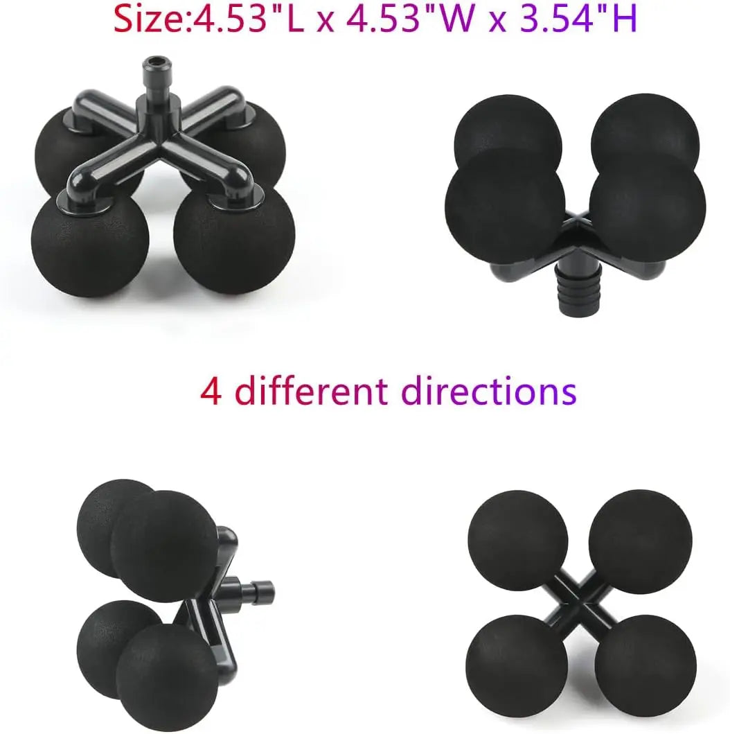 Four Heads Ball For Massage Gun Accessories