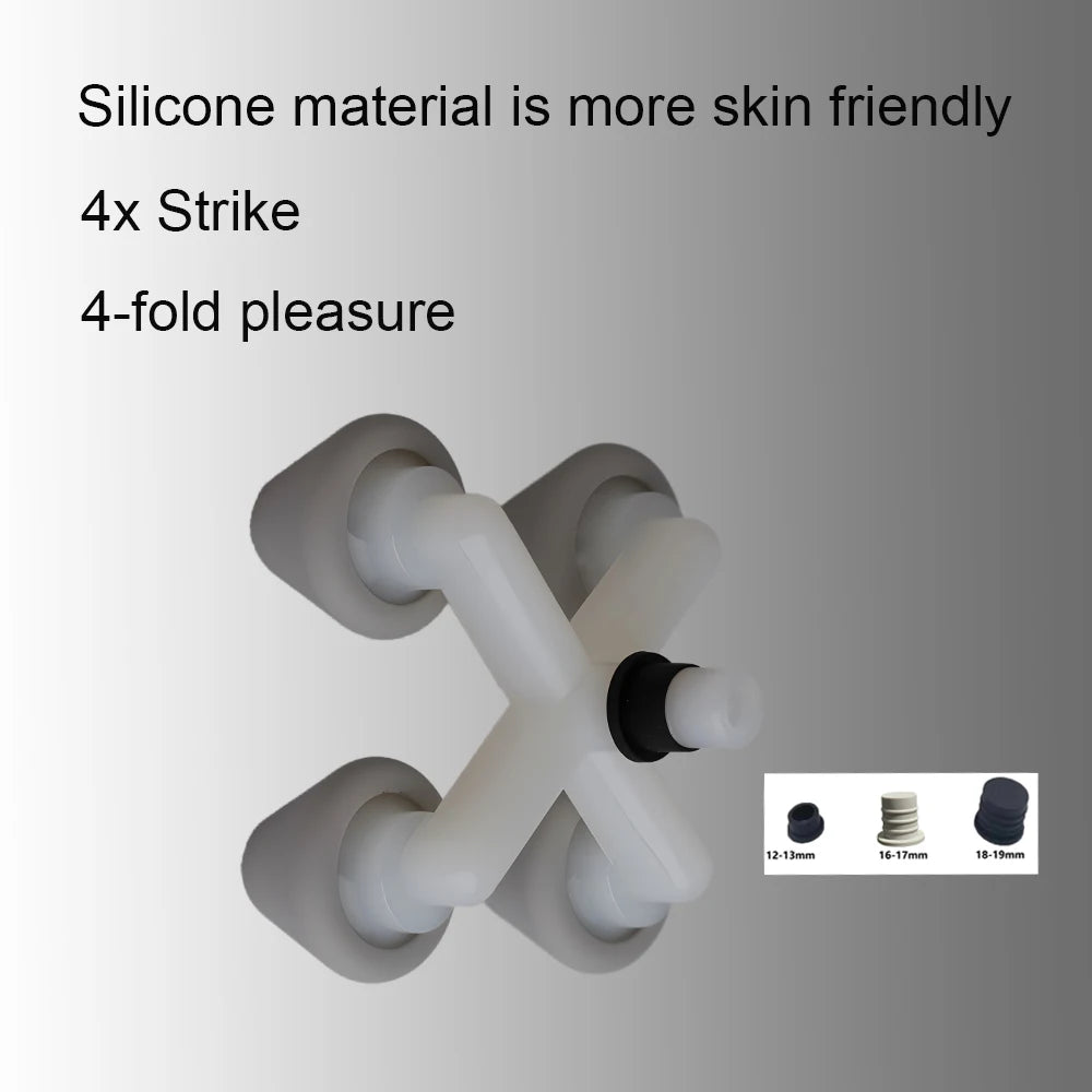 Four Heads Ball For Massage Gun Accessories