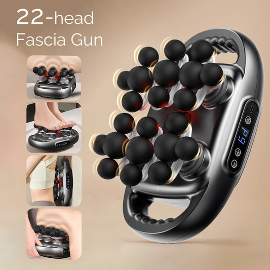 Deep-Pulse 22-Head Massage Gun