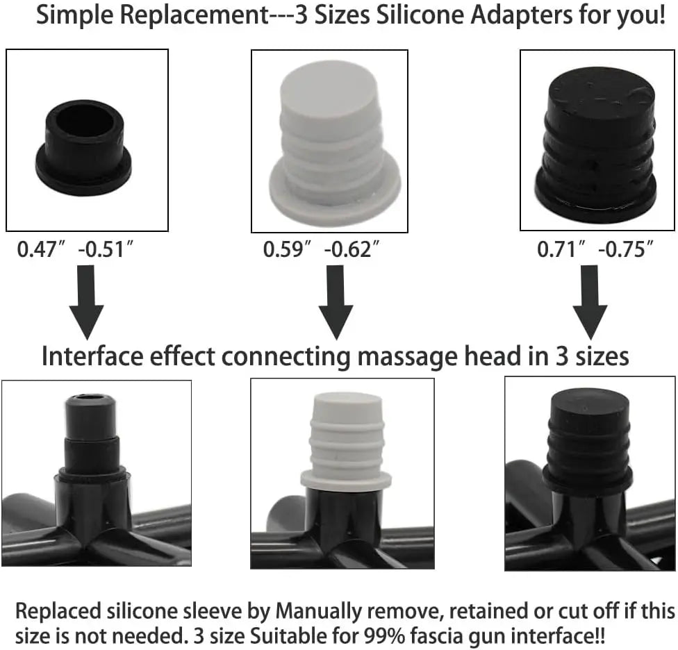 Four Heads Ball For Massage Gun Accessories