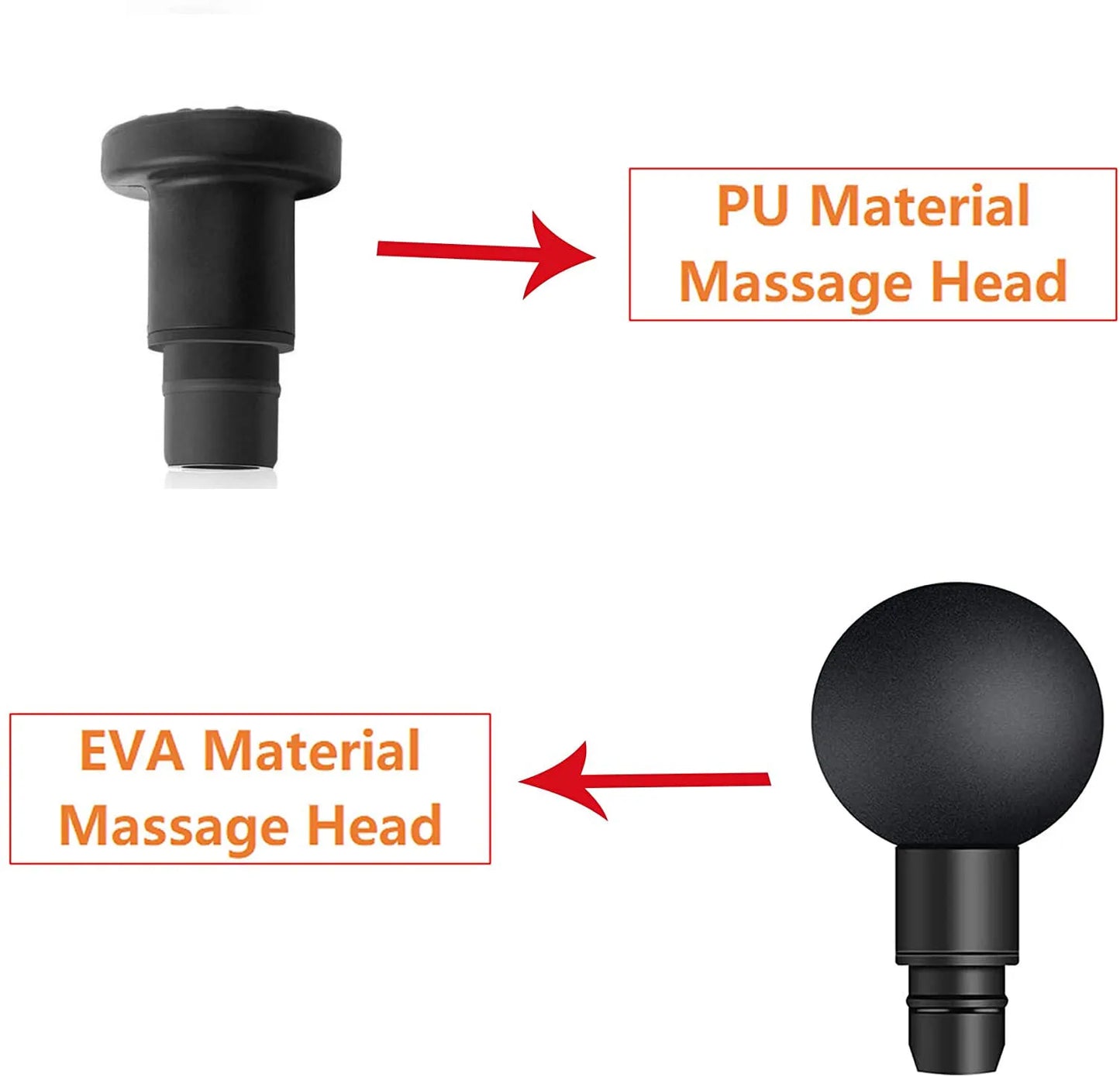Massage Gun Attachment Heads