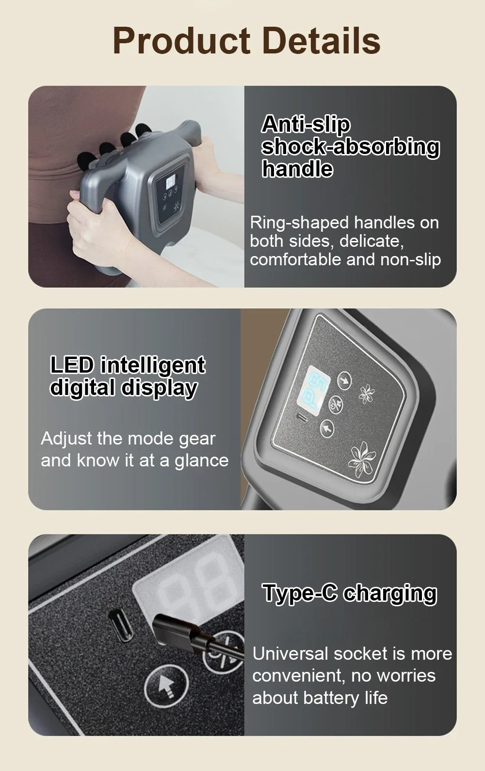 Professional Percussion Massage Gun