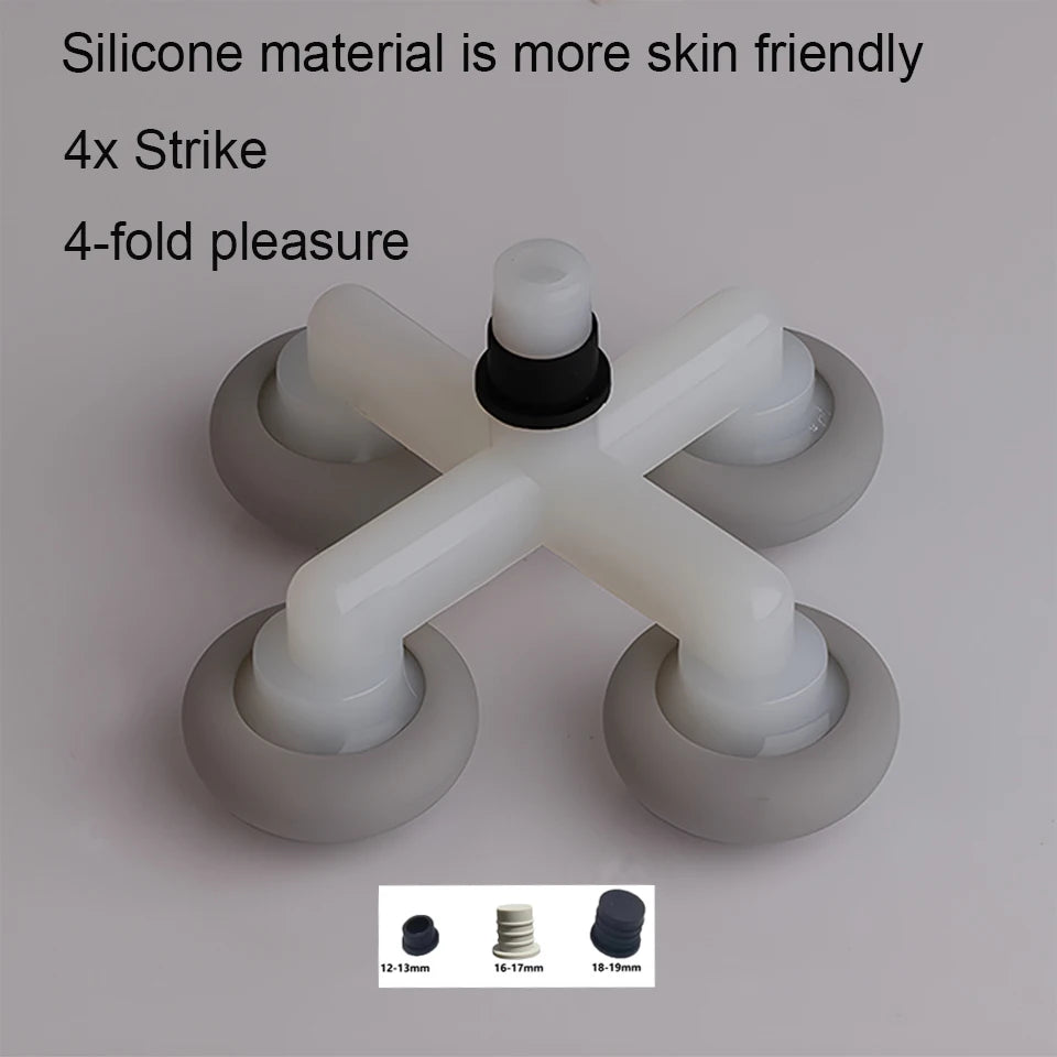 Four Heads Ball For Massage Gun Accessories