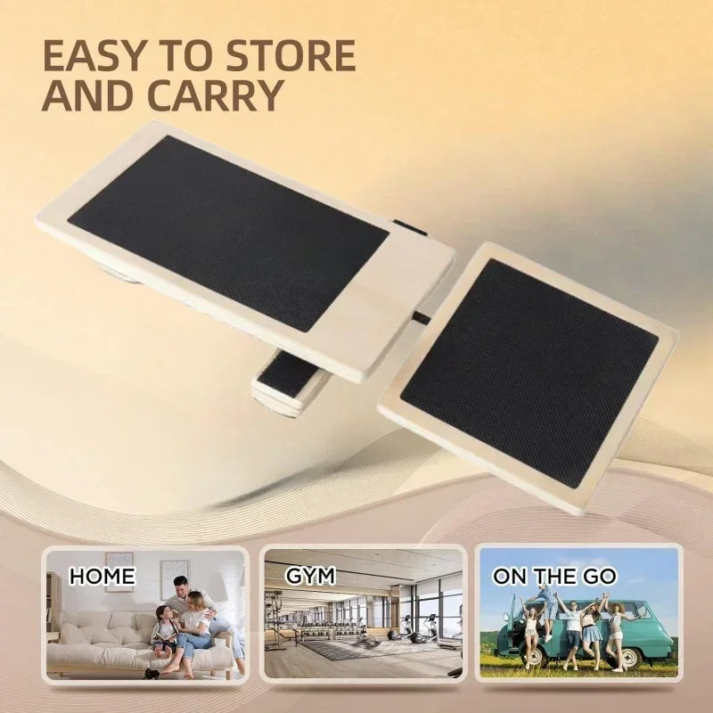 Physical Therapy Posture Corrector Non-slip Wood Wobble Board