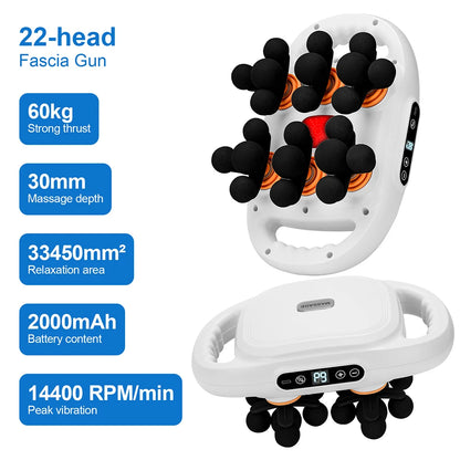 Deep-Pulse 22-Head Massage Gun