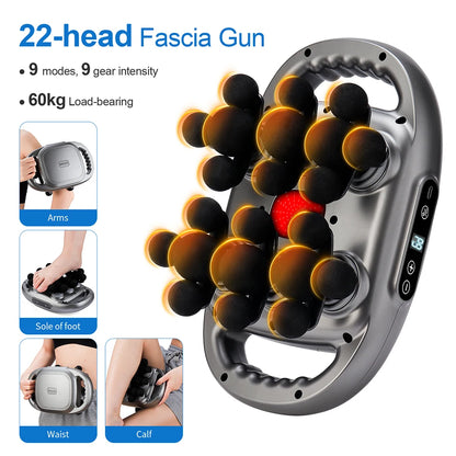 Deep-Pulse 22-Head Massage Gun