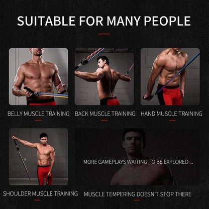 Premium Resistance Bands with Handles - Home Strength Training Equipment