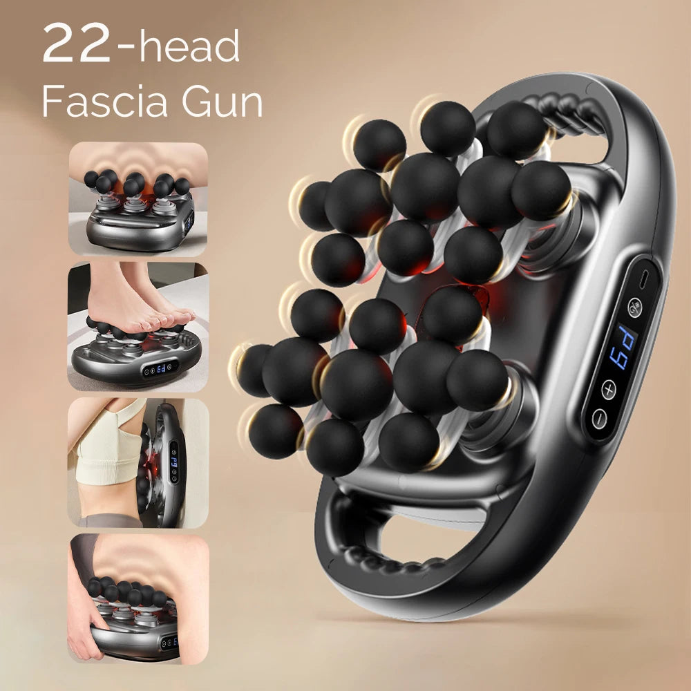 Deep-Pulse 22-Head Massage Gun