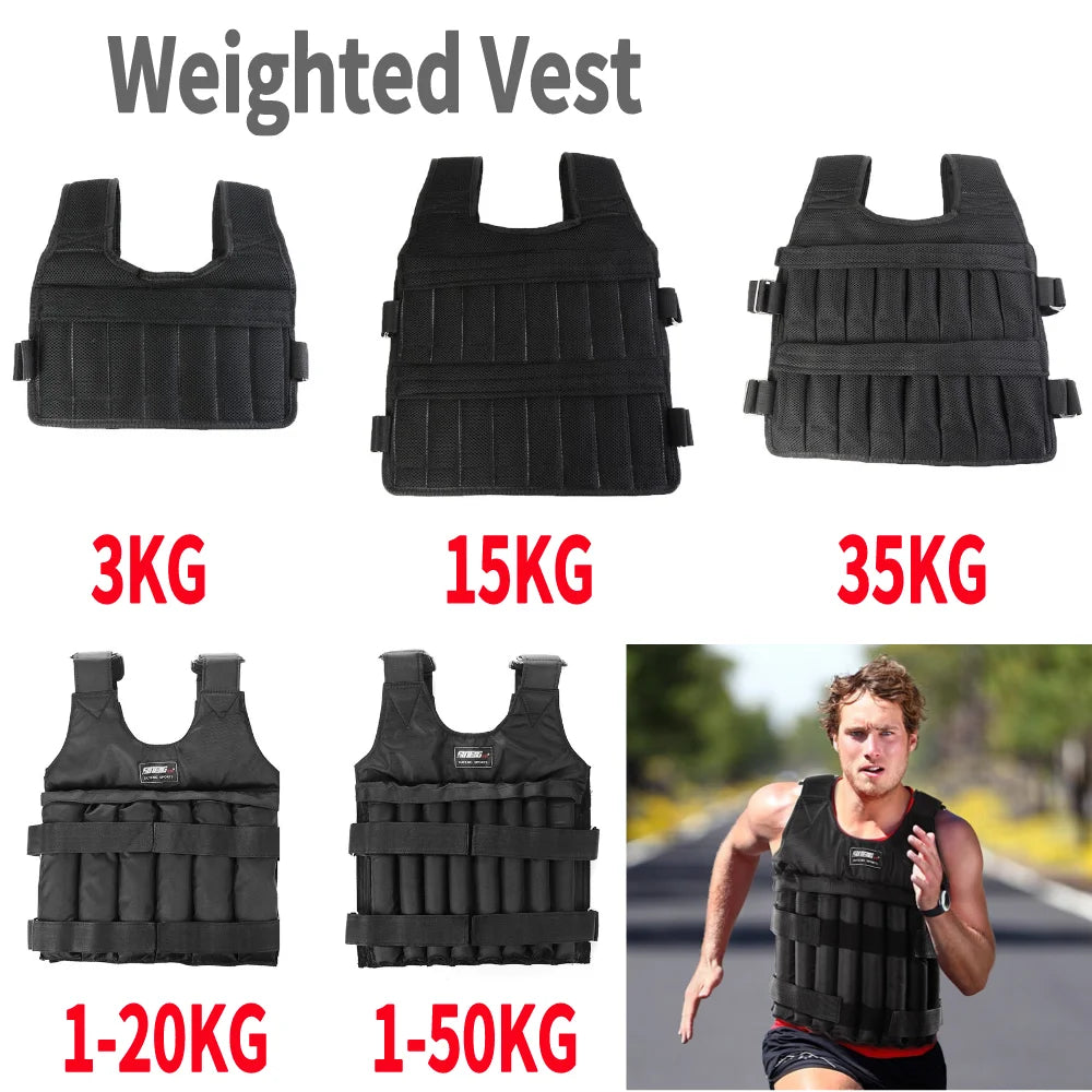 Adjustable Weighted Training Vest