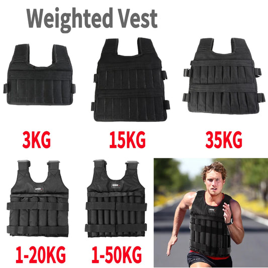 Adjustable Weighted Training Vest
