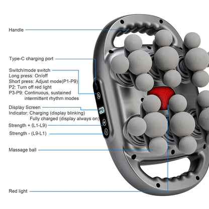 Deep-Pulse 22-Head Massage Gun