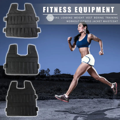 Adjustable Weighted Training Vest
