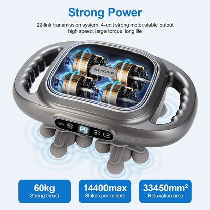 Deep-Pulse 22-Head Massage Gun